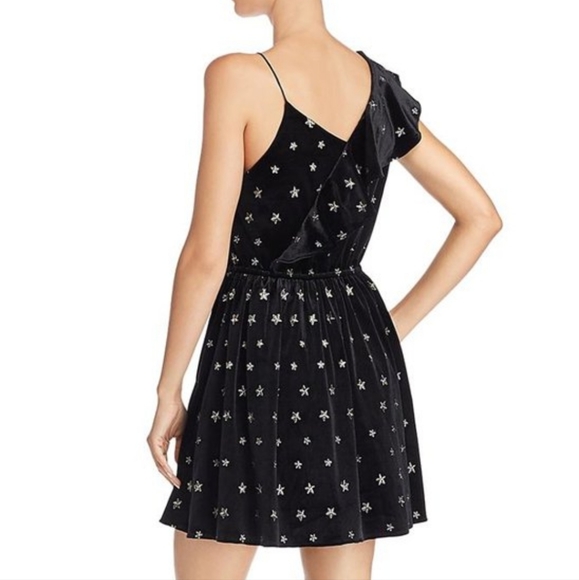 NWT Aqua Black Asymmetrical Dress - Picture 2 of 2